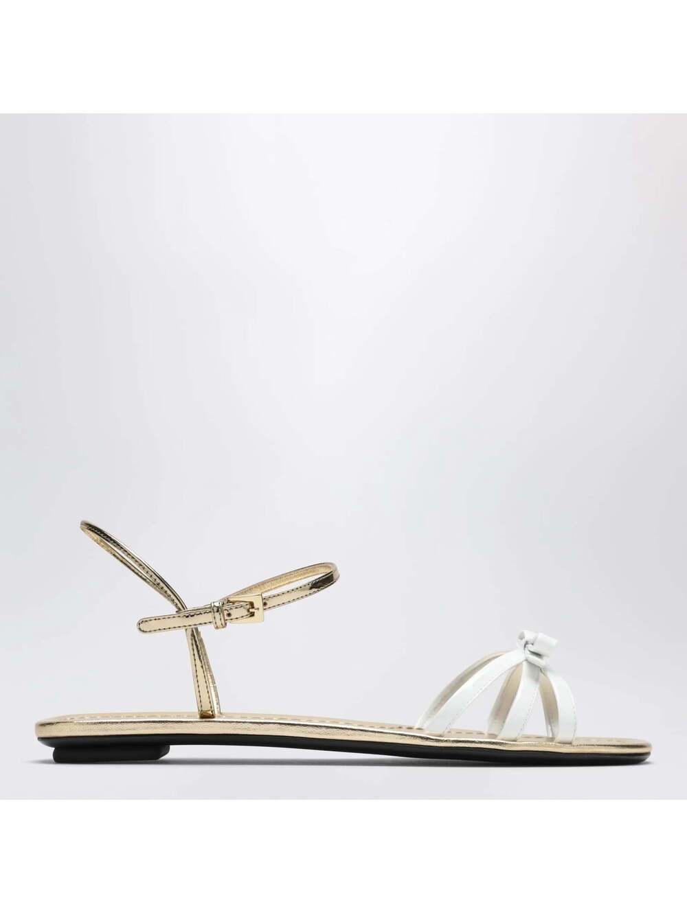 Prada Flat Leather Sandal (120)(PLEASE REQUEST YOUR SIZE BEFORE PURCHASING)